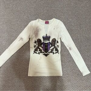 HANK Long Sleeve Shirt with Crest Design